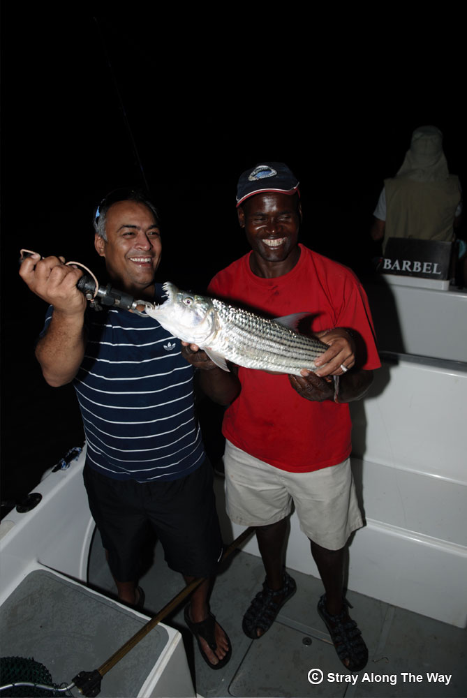 Catching tigerfish on Jozini Dam