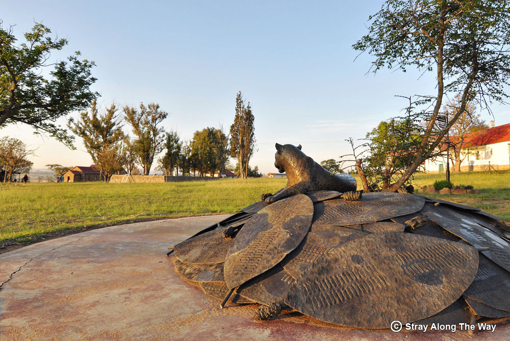 The Zulu monument at Rorke's Drift