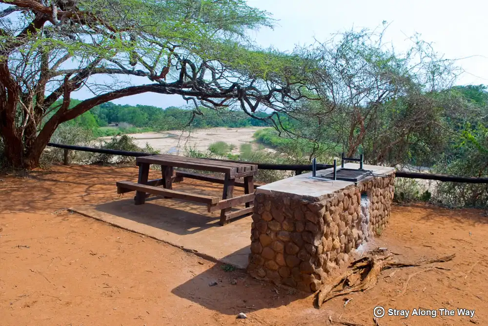 Red Cliffs picnic site on the South Africa-Mozambique border.